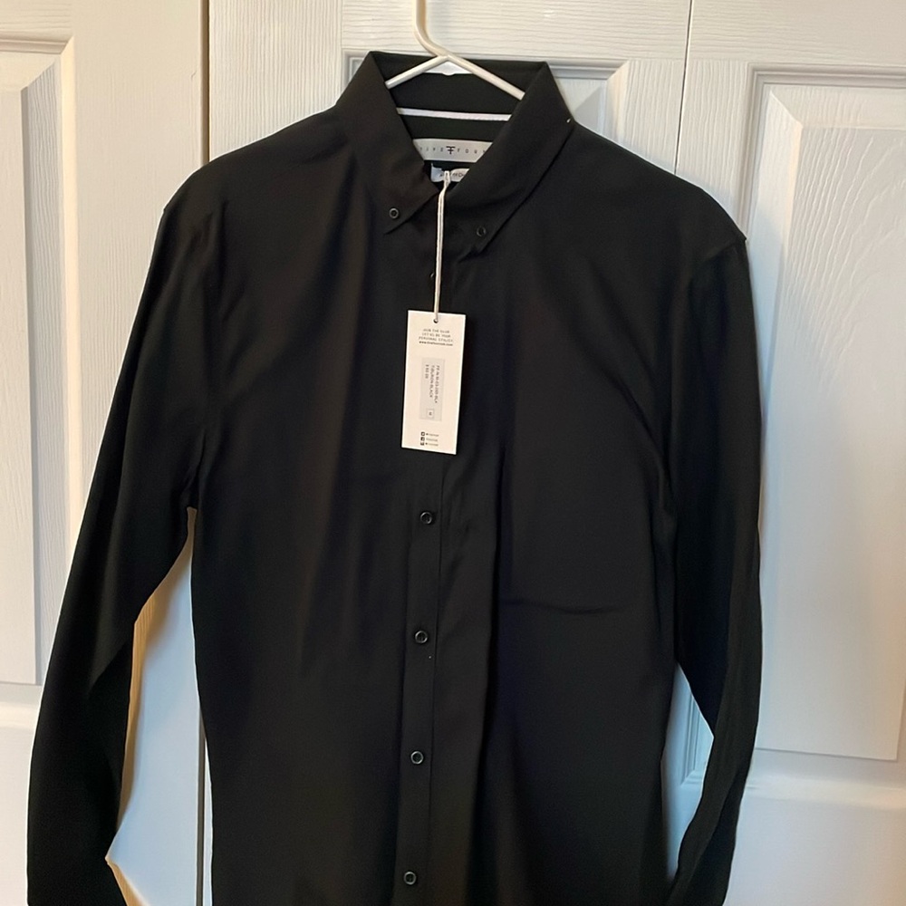 Black button up NWT